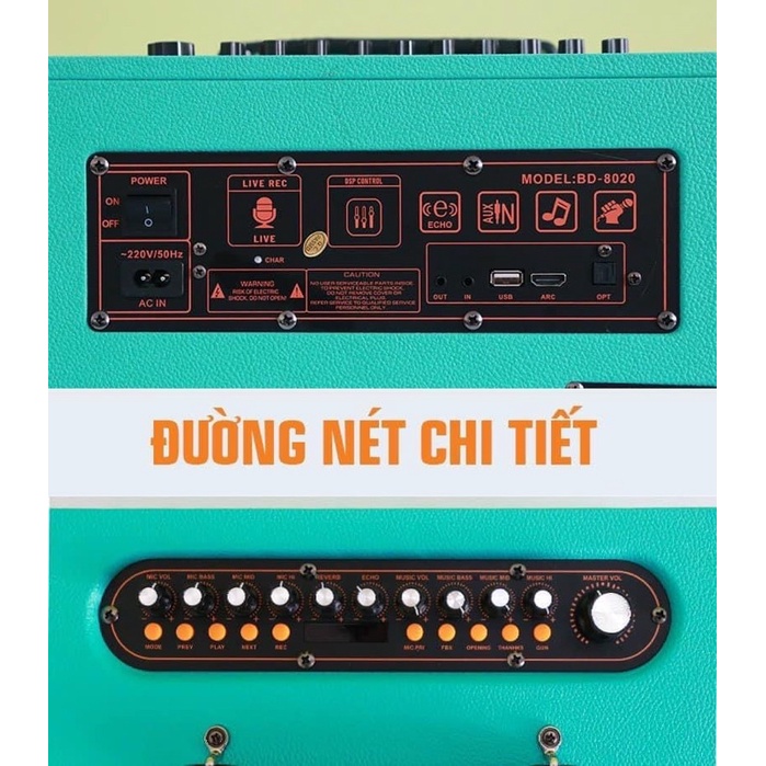 Loa di động cao cấp chính hãng Best Sound M6s Musicbox