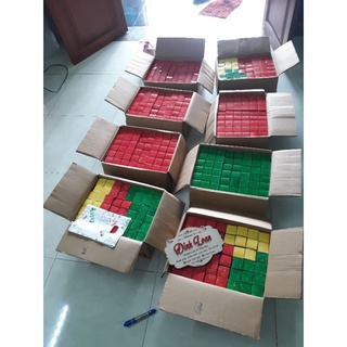 Combor 10 chai XÃ VẢI KHÔ ( 3 MÀU ĐỎ , VÀNG , XANH LÁ)