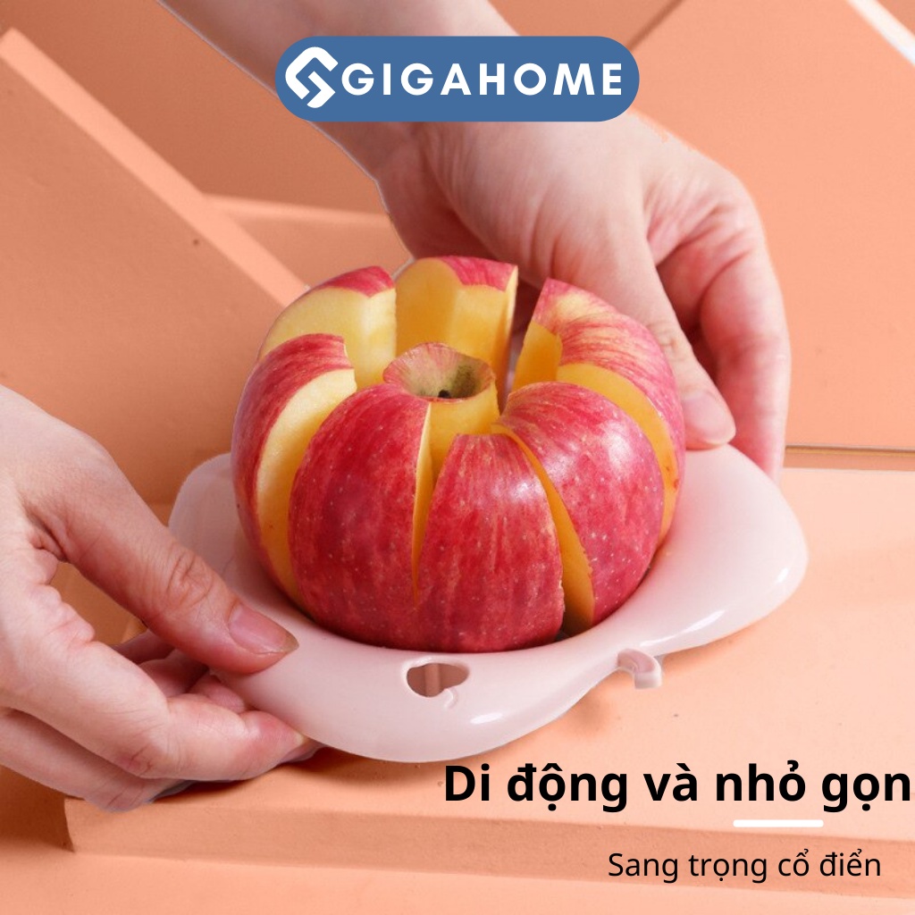 Bộ 3 Dao Nhà Bếp Cắt Gọt Trái Cây,  Bổ Táo Lê Thành 8 Miếng Tiện Lợi GIGAHOME 8762