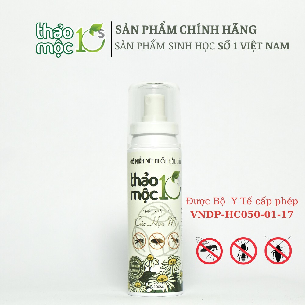 Mua Bình Xịt Diệt Côn Trùng Ruồi Muỗi Kiến Gián Thảo Mộc 10s 100% Sinh ...