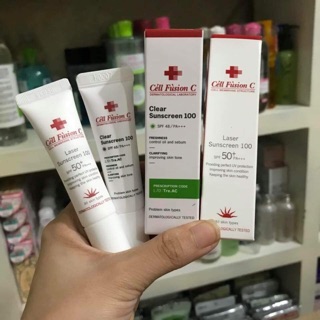 Kem chống nắng Cell Fusion C 10ml xanh