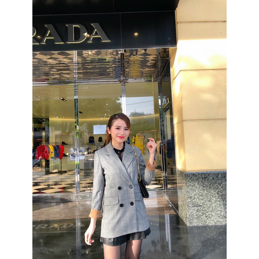[Mã WAST30K hoàn 10% xu đơn 150k] (Ảnh Thật + Video) Áo Blazer Thiết Kế - Áó vest nữ A34 | BigBuy360 - bigbuy360.vn