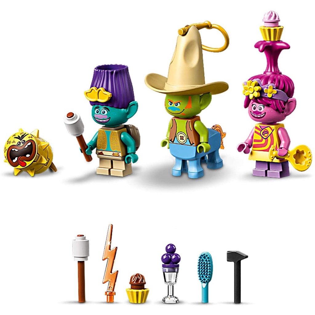 Đồ chơi LEGO Trolls 41253 Ron Sam Flats Rough Adventure