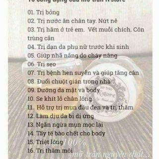 Mỡ trăn N'store