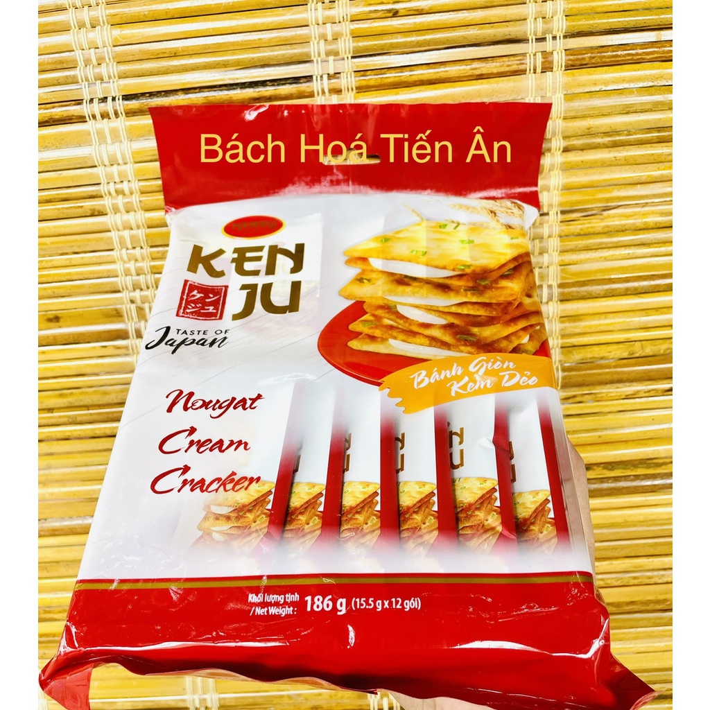 Bánh quy Richy KenJu giòn kem dẻo 186gr - 310gr - hương vị Nhật