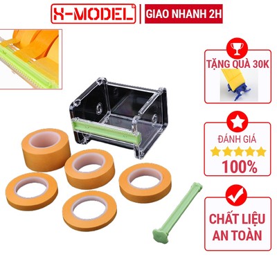 Hộp đựng băng keo có dao cắt băng dinh tiện lợi phụ kiện chuyên dụng mô hinh gundam X-MODEL