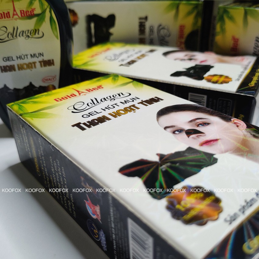 [LỘT SẠCH] Bình Gel Lột Mụn Than Hoạt Tính Gold Bee 100% thiên nhiên - Sạch Mụn, Không Rát, Không To Chân Lông - KOOFOX | BigBuy360 - bigbuy360.vn