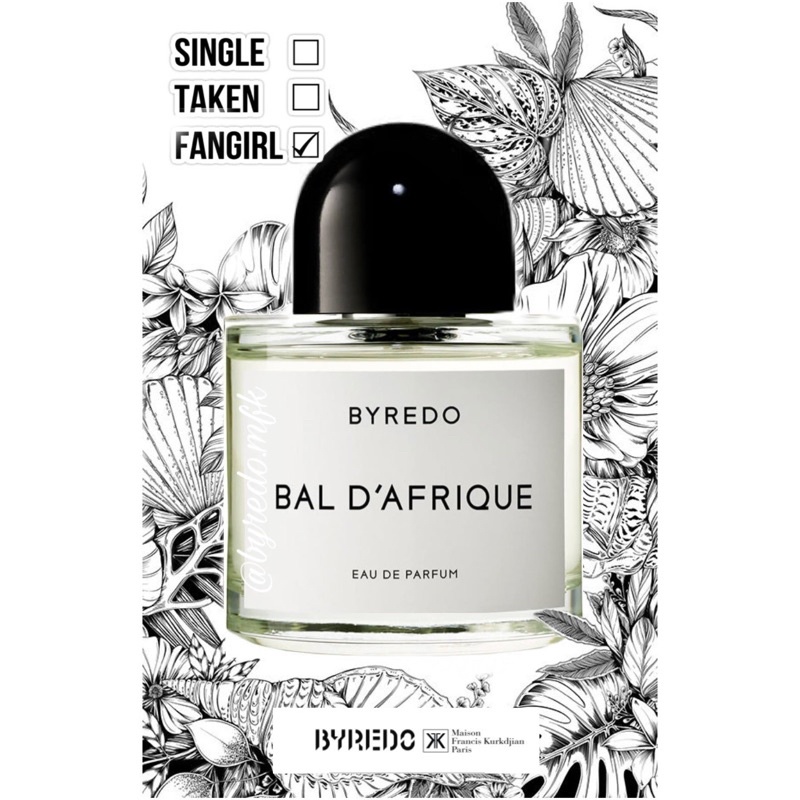 Nước hoa dùng thử BYREDO BAL D'AFRIQUE Tester 5ml/10ml