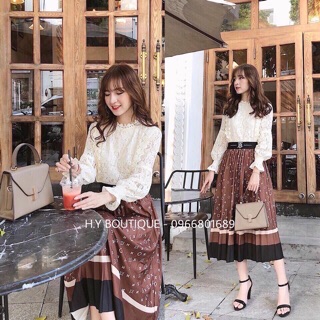 Chân váy BBR 3 màu ( ảnh thật shoppe chụp)