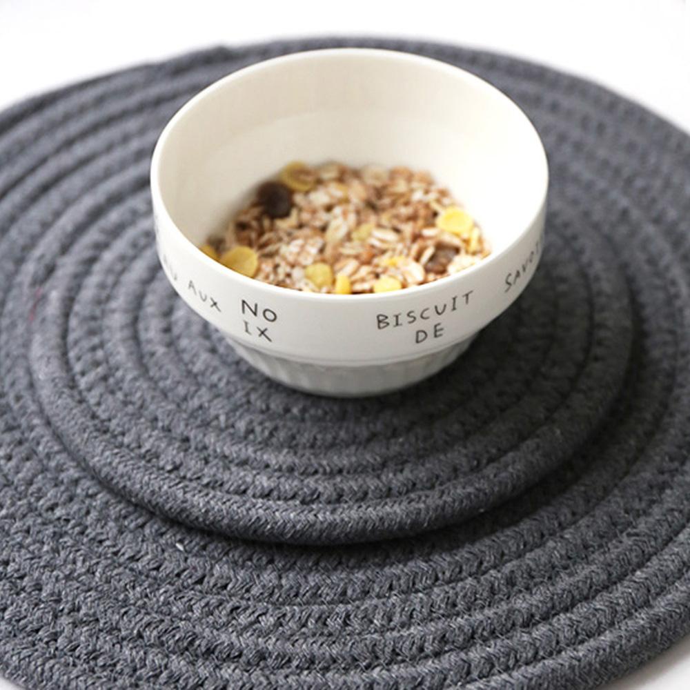 IVORY Tấm Lót Bàn Ăn Cách Nhiệt Tiện Dụng Trang Trí Nhà Cửa