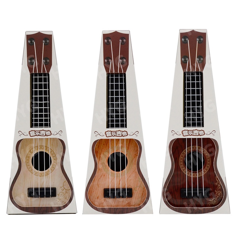 Đồ Chơi Đàn Ukulele HYG Toys Mini Bằng Gỗ Nhiều Màu Sắc