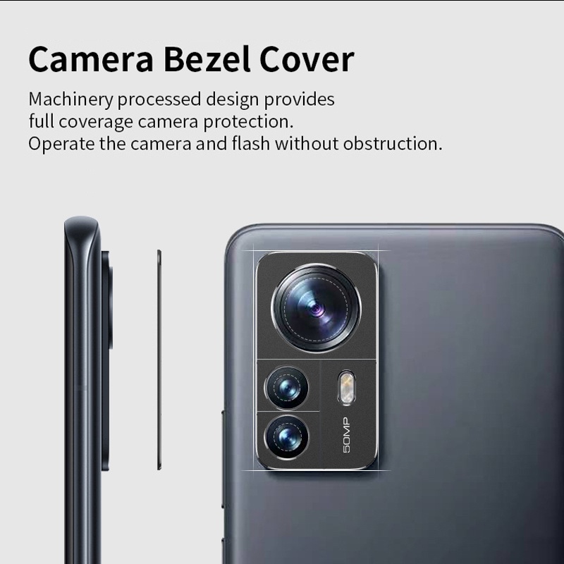 Kính Cường Lực Bảo Vệ Camera Điện Thoại Xiaomi Mi 12/12 Pro/12x Xiaomi 12 12Pro