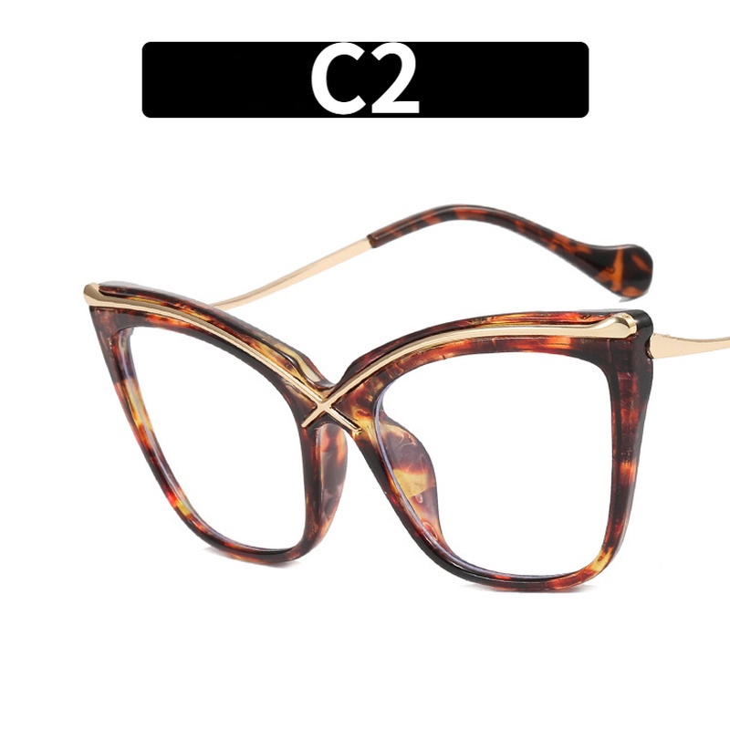 Mắt Kính Hình Mắt Mèo Chống Ánh Sáng Xanh Thời Trang