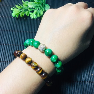 VÒNG TAY PHONG THUỶ MỆNH MỘC ( C.T SƠN THUỶ 10li)