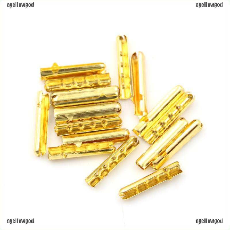 Set 10 Đầu Kim Loại Thay Thế Cho Dây Giày DIY