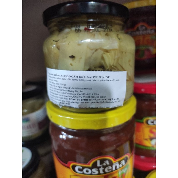 Artichoke Hearts Atiso ngâm nhập khẩu từ Mỹ