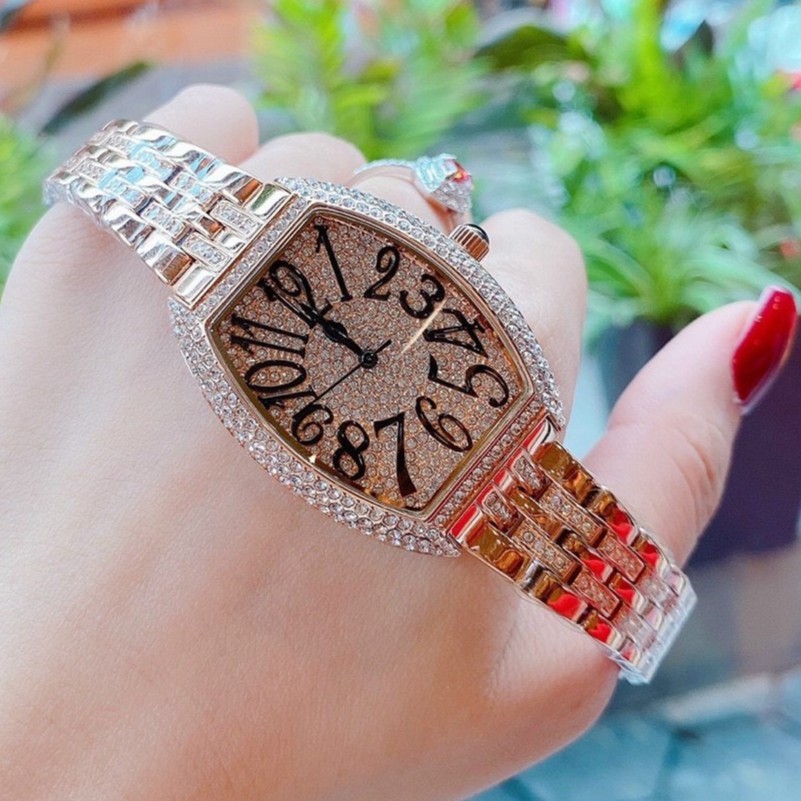 Đồng Hồ Nữ Davena 61056 34mm Rose Gold - Chính Hãng