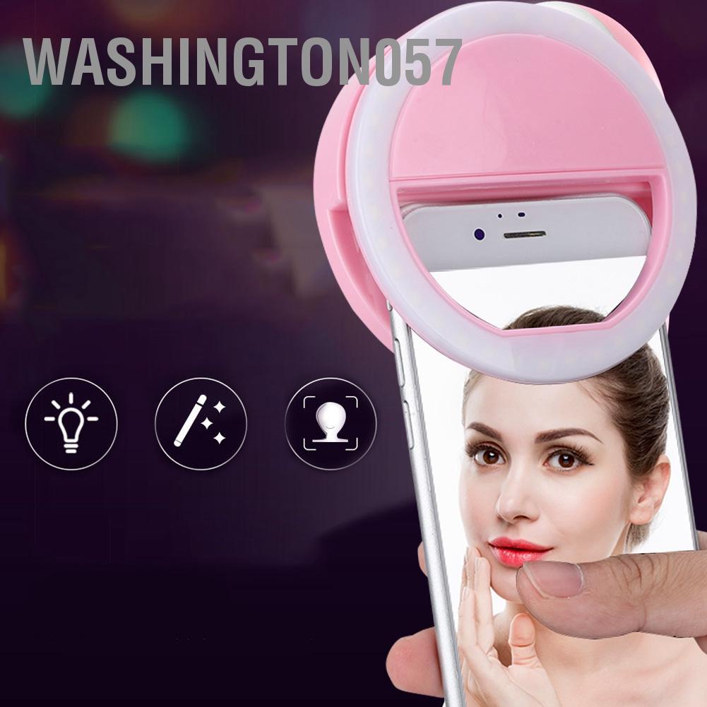 Kẹp đèn led dạ quang thích hợp cho điện thoại/ iphone/ chụp hình tự sướng