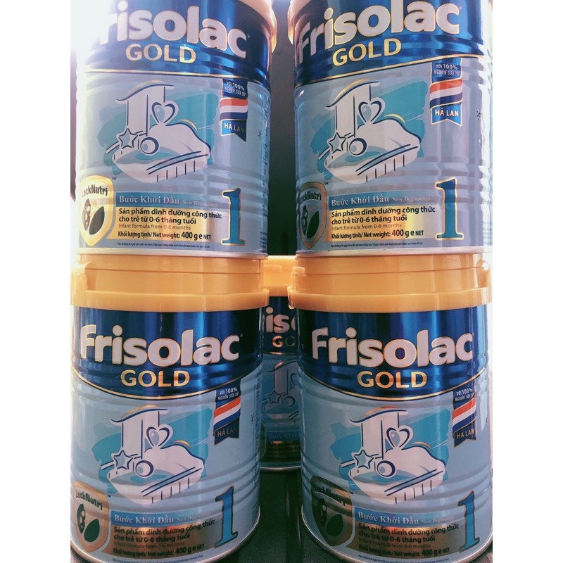 Sữa Frisolac gold 1 400g (0-6 tháng)