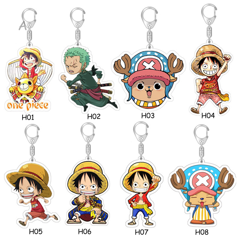 Móc Khóa Hình Nhân Vật Phim One Piece Cá Tính