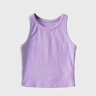 Áo 3 lỗ cotton crotop chất đẹp [ảnh thật]