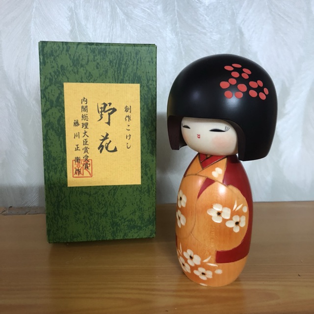 Búp bê gỗ Kokeshi, món quà lưu niệm của Nhật Bản, tên Nobana