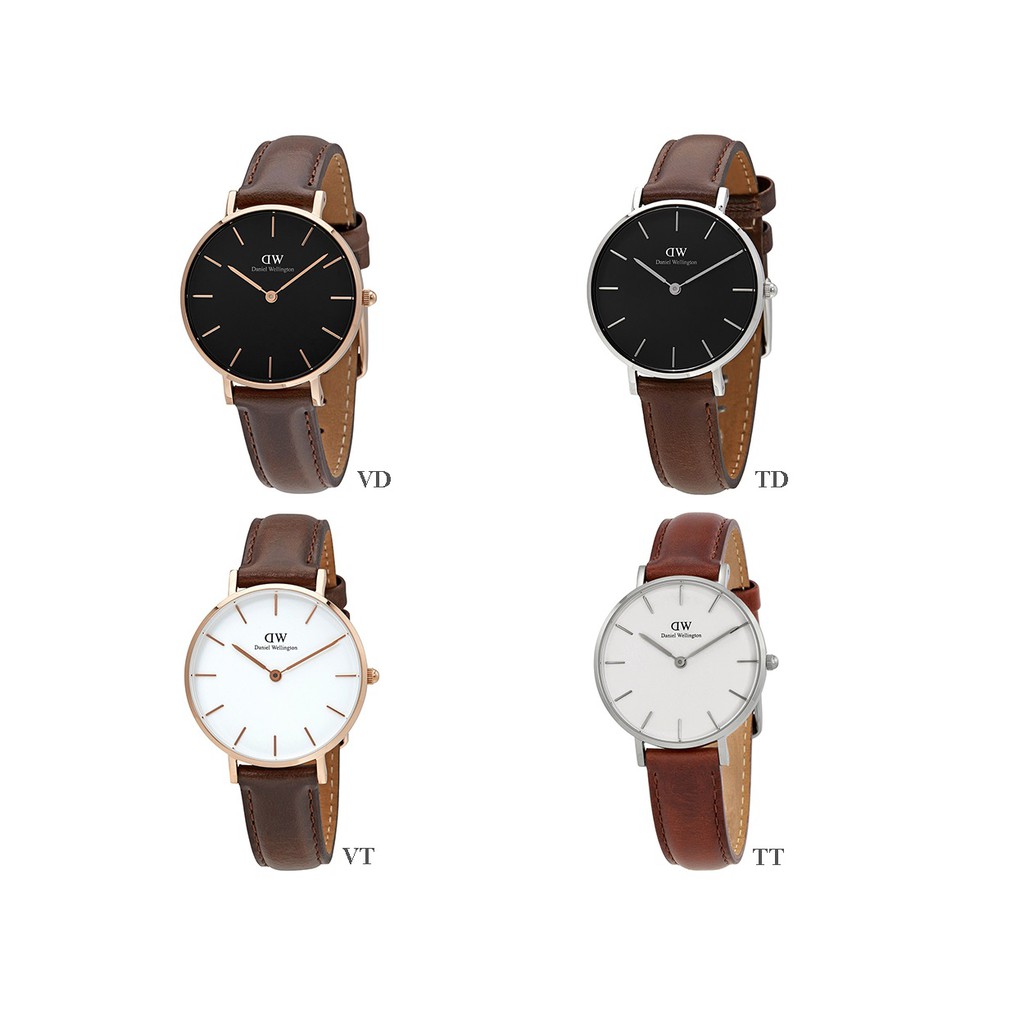 Đồng Hồ Nữ DW Daniel Wellington Classic Petite Bristol 28mm - 32mm