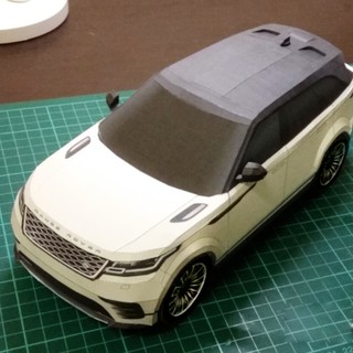 Mô hình giấy xe ô tô Range Rover Velar
