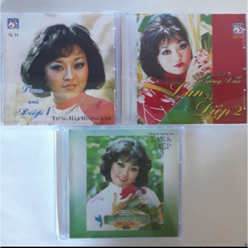 Bộ 3 cd Hương Lan phono
