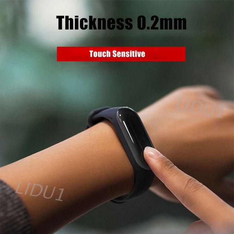 Set 3 Miếng Dán Màn Hình Chống Trầy Cho Đồng Hồ Thông Minh Xiaomi Mi Band 5