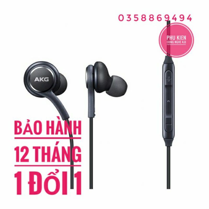 Tai nghe AKG s8/note 8 chính hãng bóc máy ( tặng hộp đựng 30k)