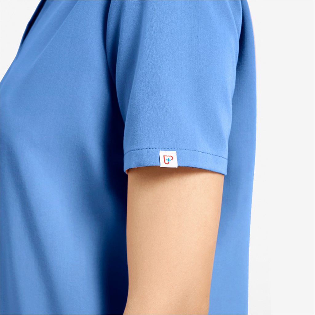 ÁO SCRUB NỮ V-NECK 3 TÚI