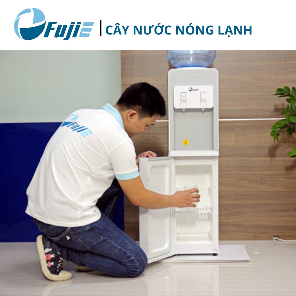 Cây nước nóng lạnh FujiE WD1850E công nghệ Nhật Bản làm lạnh điện tử, Bảo hành chính hãng 24 tháng, đạt chuẩn quốc tế