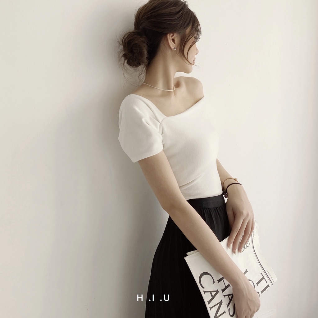 Áo len Unie Top H.I.U ROOM chất len Hàn mịn, dày dặn. HIU desgin 2021 | BigBuy360 - bigbuy360.vn