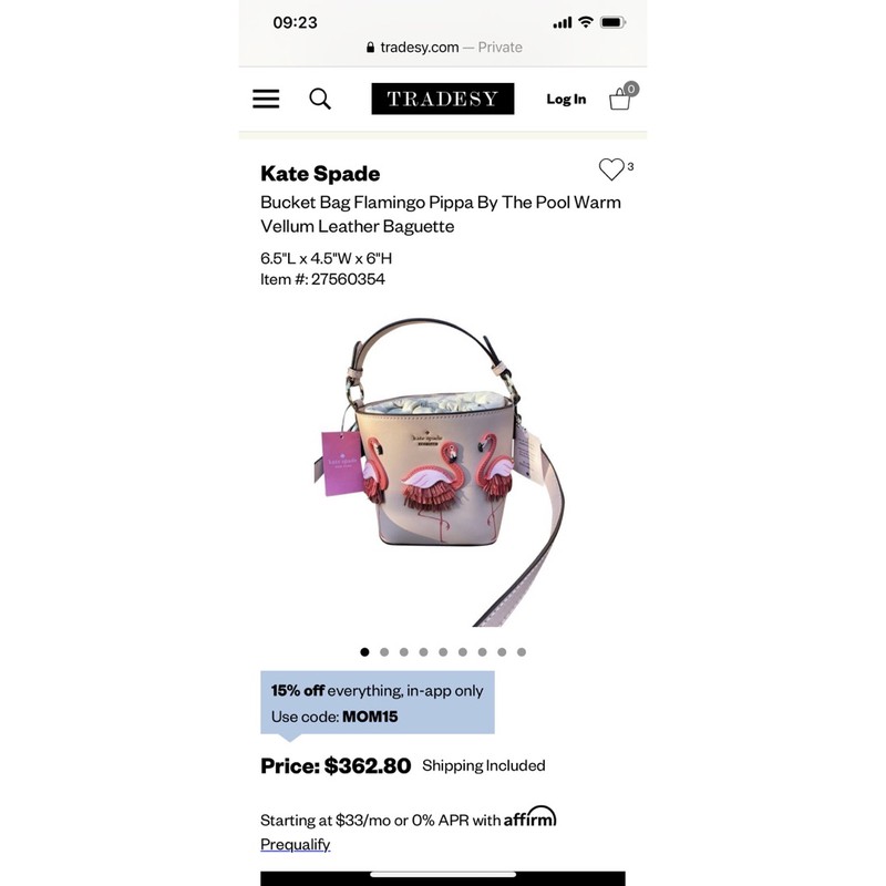 Túi Kate Spade Flamingo bucket bag | Shopee Việt Nam