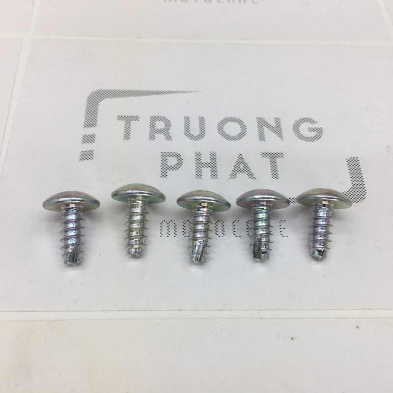 Combo 5 ốc dàn mủ xe máy gai xoắn 5 li 1cma