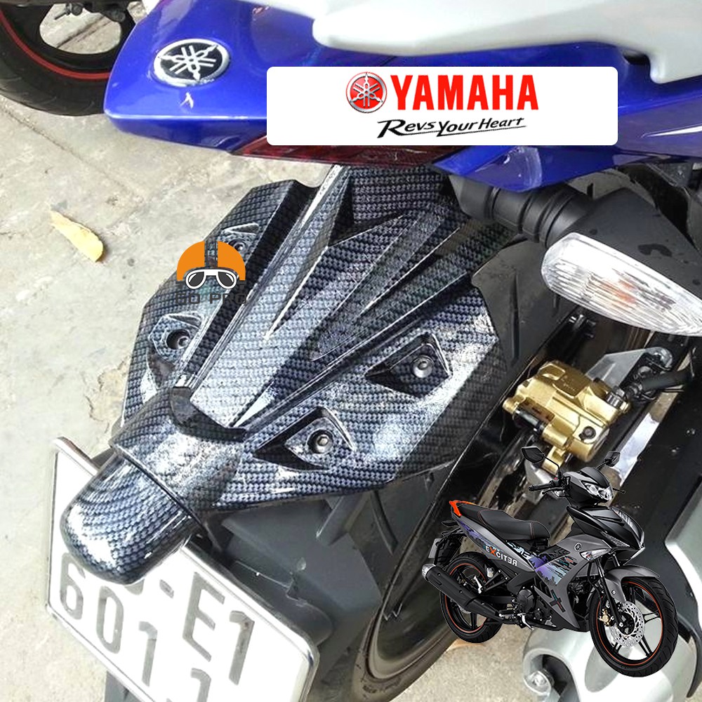 [CHÍNH HÃNG] Ốp Đuôi Rùa &amp; Cóc Đèn Dành Cho EXCITER 150cc Nhựa Xi