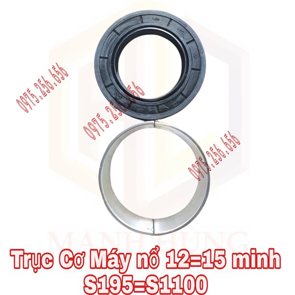 Trục Cơ Máy nổ 12=15 minh S195=S1100 phụ tùng máy nổ phụ tùng máy nông nghiệp phụ tùng Hùng Lỳ