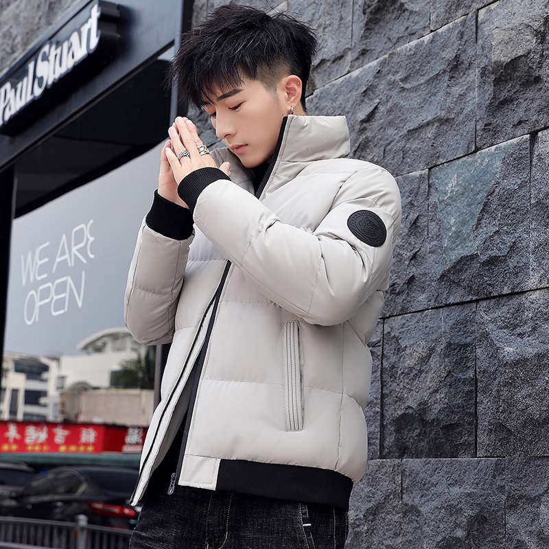 Spot 2020 autumn and winter new down cotton padded jacket for men's hooded Korean fashion | BigBuy360 - bigbuy360.vn