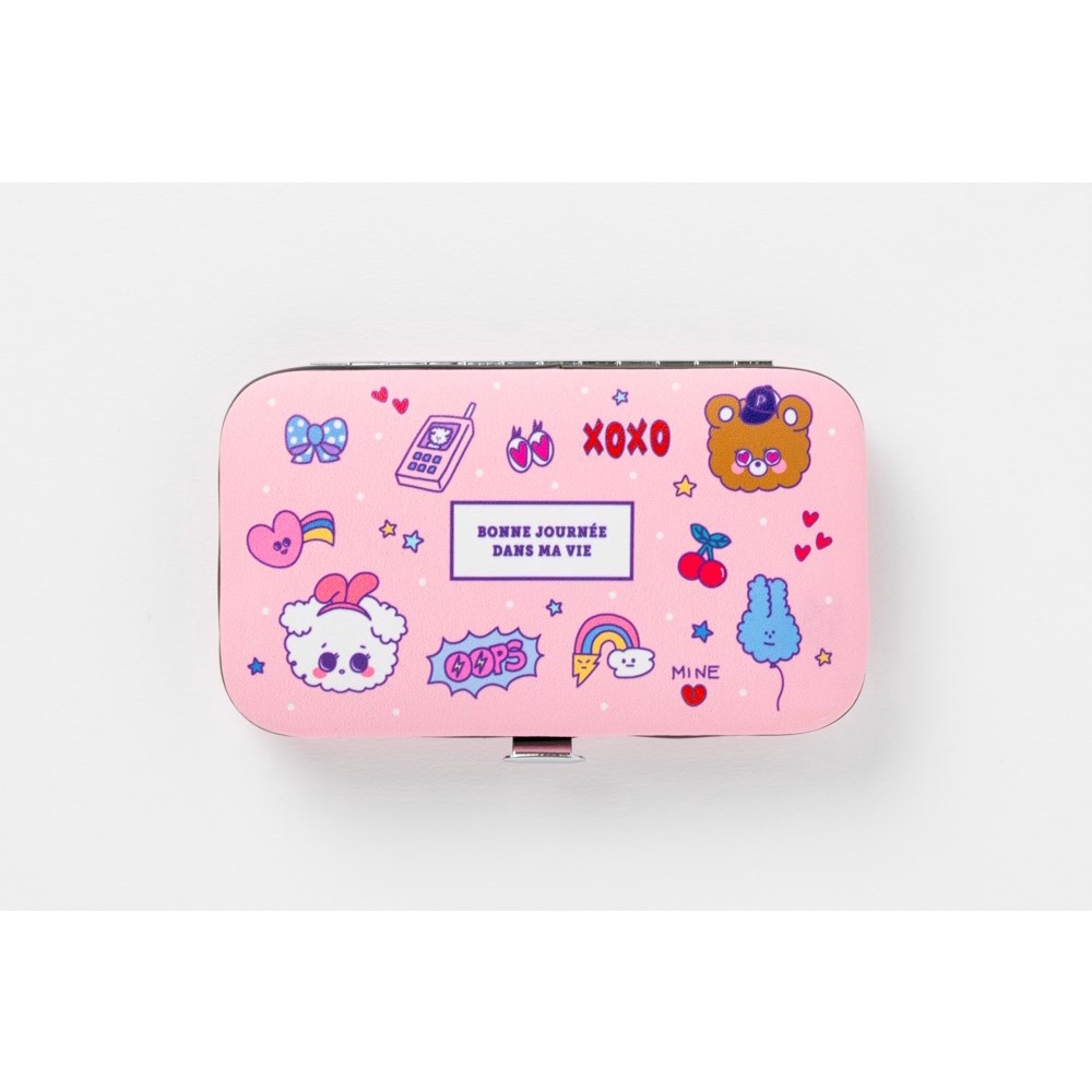 Bộ Dụng Cụ Làm Móng ARTBOX Hàn Quốc Hình Bichon Màu Hồng