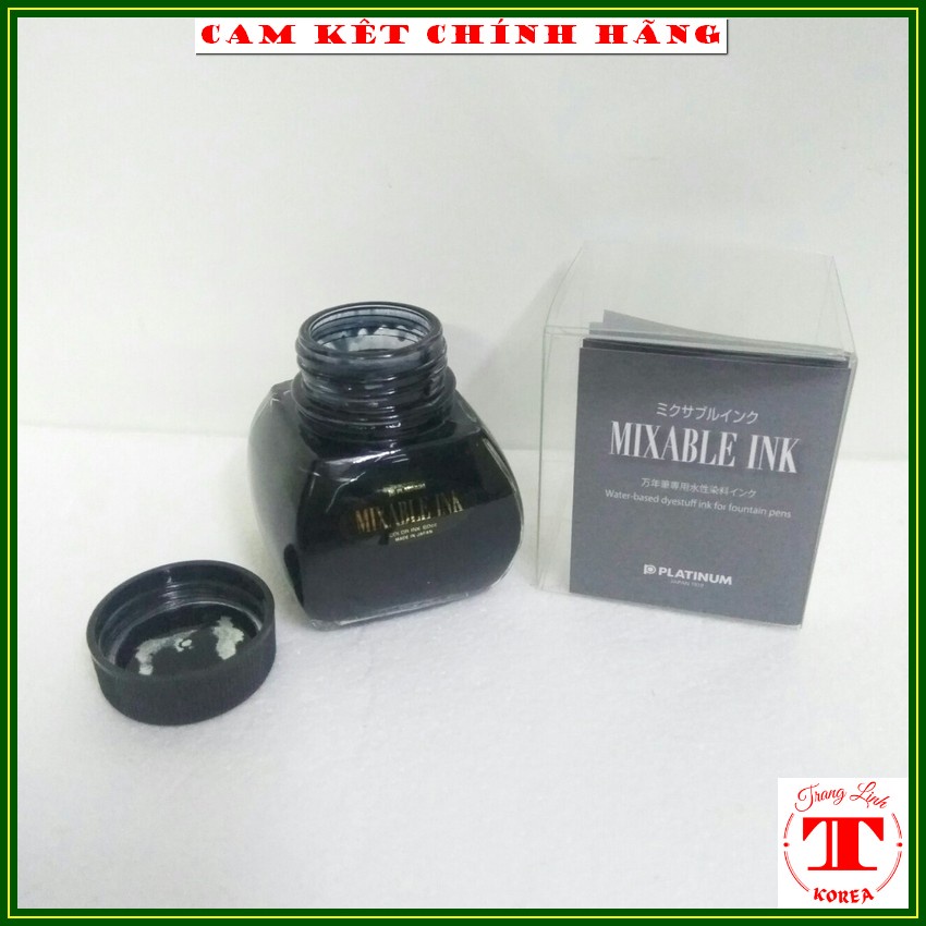 Mực đen bút máy Preppy nhật bản, lọ 60ml - Mực Preppy Japan tranglinh