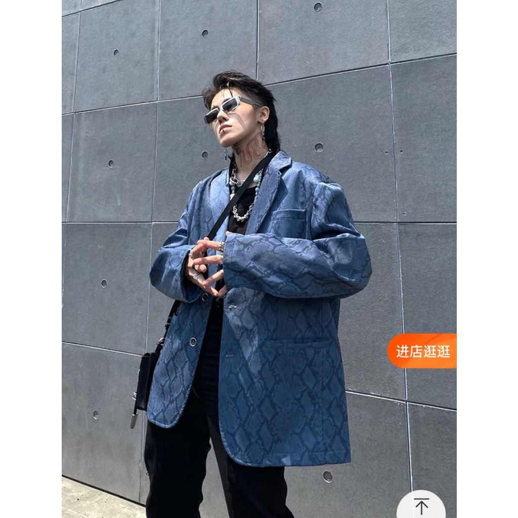 Ảnh thật 3 hình cuối-HC869.Áo blazer Unisex thời trang phong cách cá tính