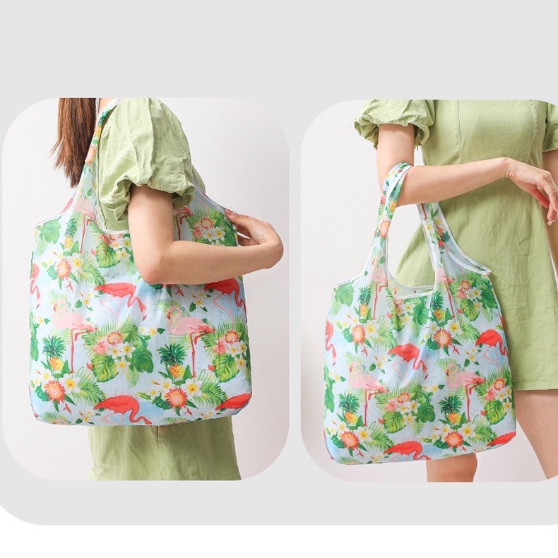 Túi đi biển hoa văn phong cách vintage giỏ xách tay đi shopping túi đeo vai giỏ đựng đồ đa năng phù hợp với mọi lứa tuổi