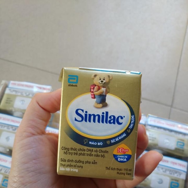 8 lốc 4 hộp Sữa bột similac pha sẵn 110ml