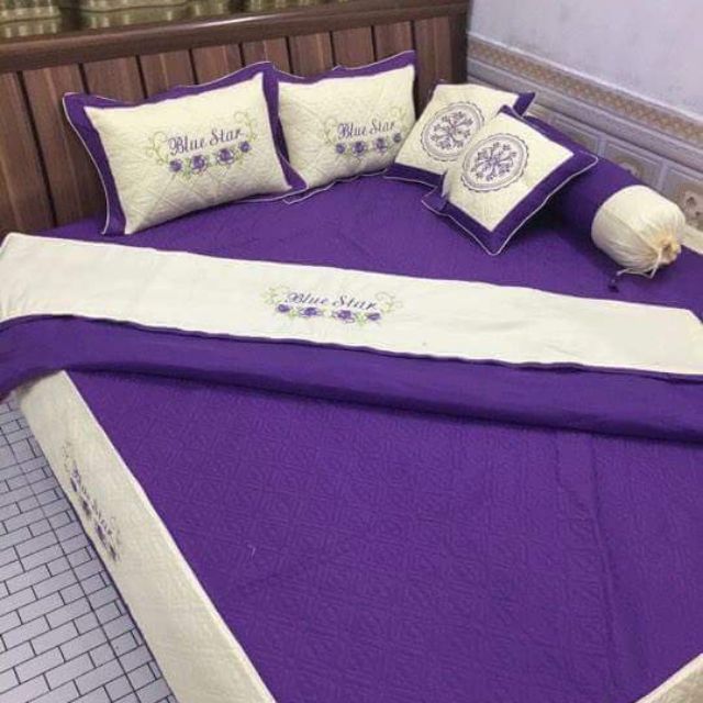 bộ satin 7 món