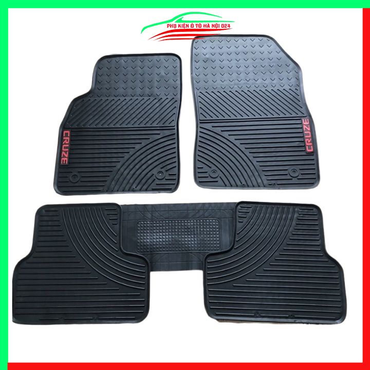 Thảm lót sàn cao su cho xe Chevrolet Cruze mẫu 2 bền, mùi dễ chịu 2021-2022 hàng chuẩn theo xe chịu lực tốt