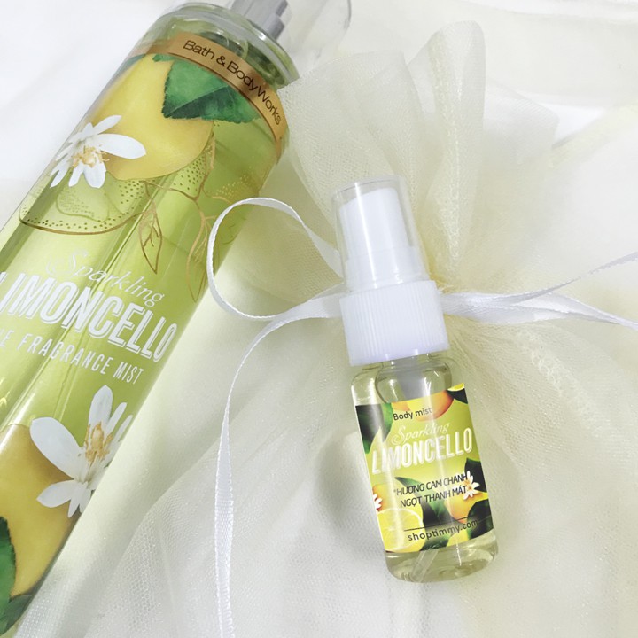 Xịt thơm mini body mist 20ml 30ml- Bath and Body Works (nhóm 3) | BigBuy360 - bigbuy360.vn