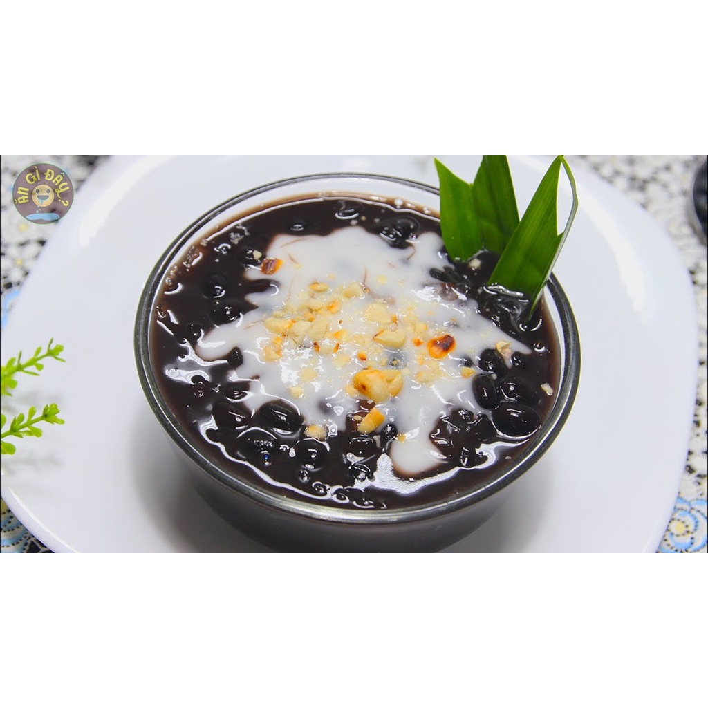 (500G) Đỗ đen xanh lòng hạt nhỏ thuần chủng - Đậu đen quê sạch giải nhiệt mùa hè 00013