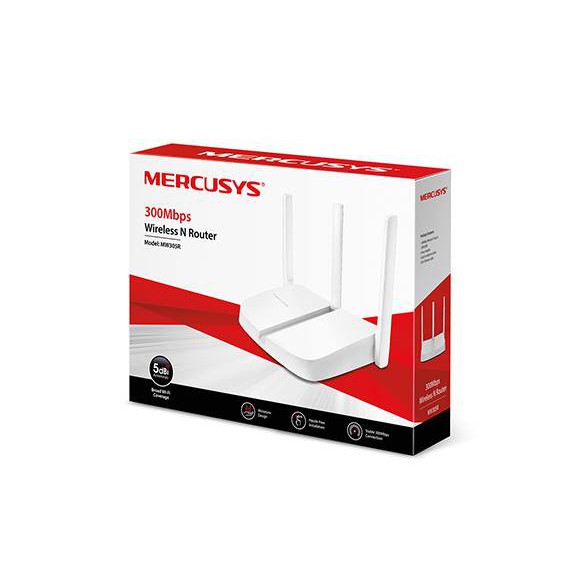 Bộ phát wifi Mercusys MW305R 3 râu chính hãng