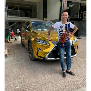 200cm Decal vàng gold chống trầy xước dán ô tô,xe máy và các loại vật dụng
